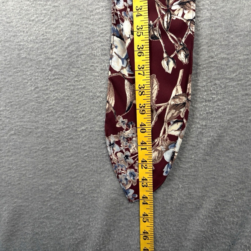 Dainty Holligan Wrap Top Women Small Tie Front Cochella Festival Boho USA Made - Picture 9 of 11